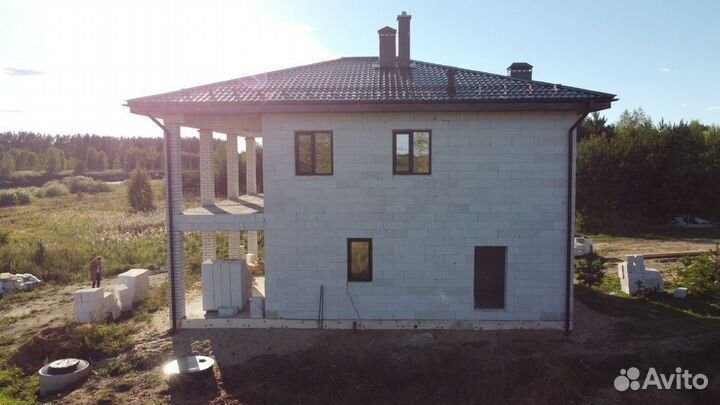 Строительство домов из газобетона под ключ