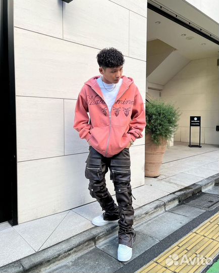 Зип худи cactus jack mastermind