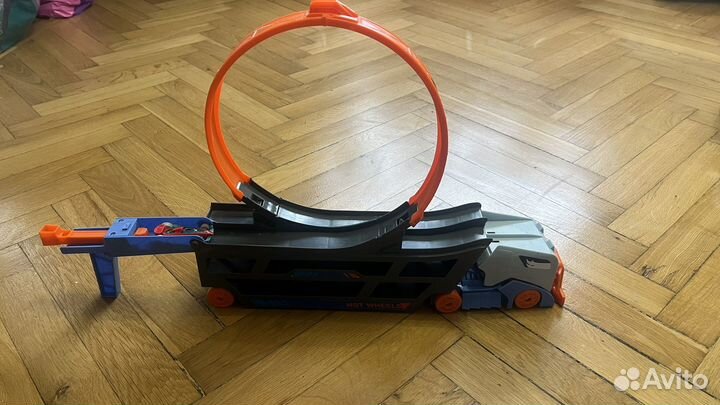 Hot wheels трэк автовоз