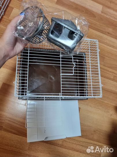 Клетка переноска для грызунов и птиц