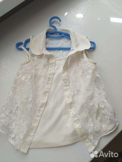 Блузка двойка на девочку
