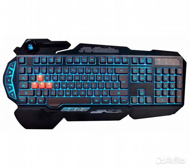 Клавиатура A4Tech Bloody B314, черный