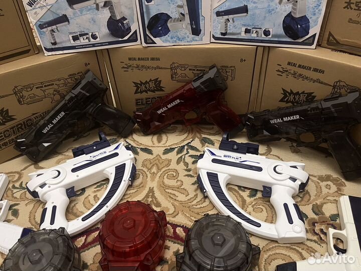 Мощный водяной пистолет, бластер, Glock