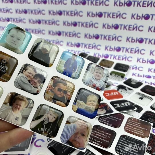 3D наклейки стикеры с Вашим дизайном опт