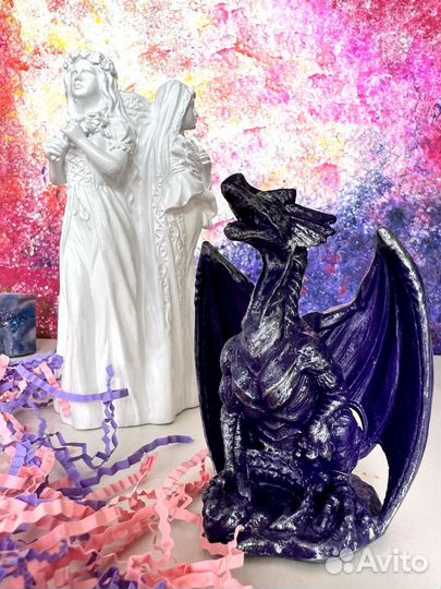 Свечи ручной работы и предметы декора