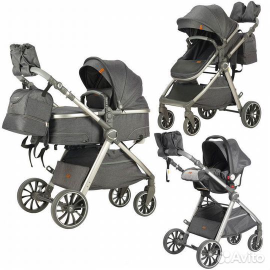 Коляска Luxmom 2 в 1/ 3 в 1