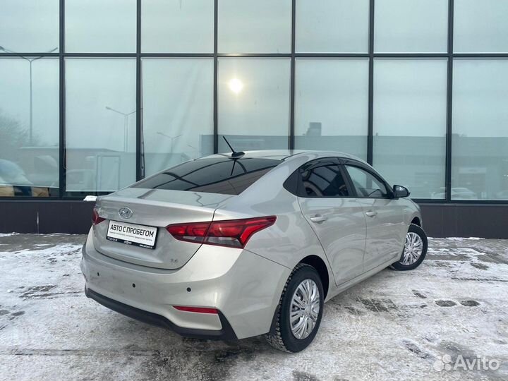 Hyundai Solaris 1.6 AT, 2018, 68 900 км