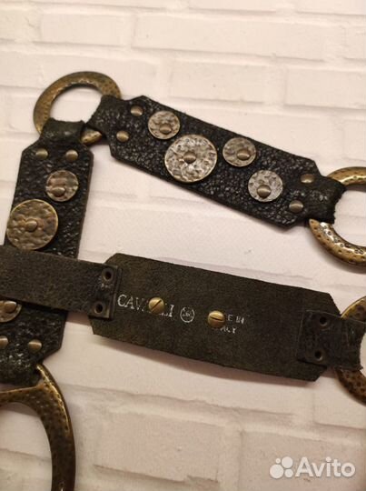 Ремень Cavalli кожаный оригинал