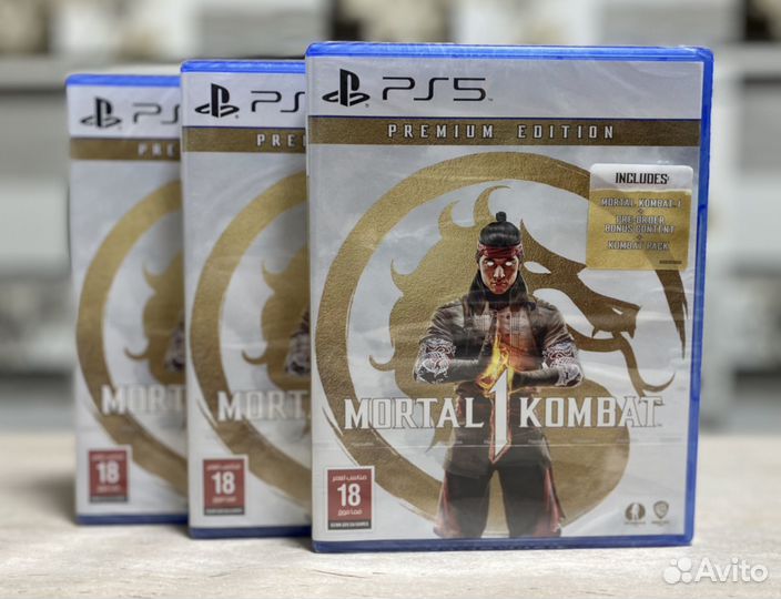 Диск Mortal Kombat 1 Premium Edition для Sony PS5