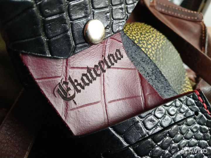 Обложка на паспорт с лазерной гравировкой