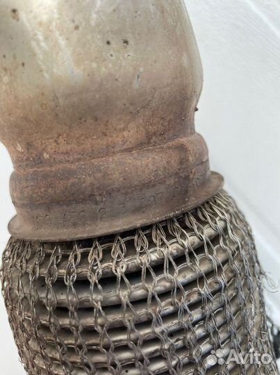 Приемная труба глушителя Audi A6 C6 3.0 TDI ASB