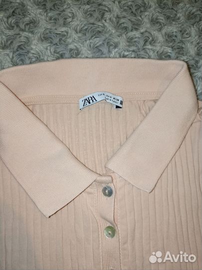 Поло летнее Zara s женское