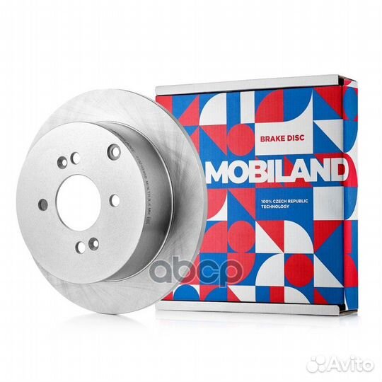 Диск тормозной задний невентилируемый D262мм дл