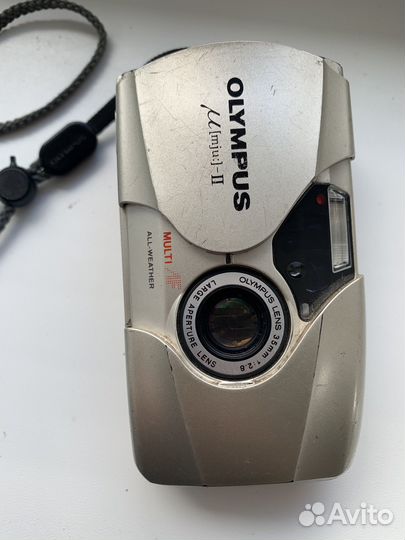 Пленочный фотоаппарат olympus mju ii бронь