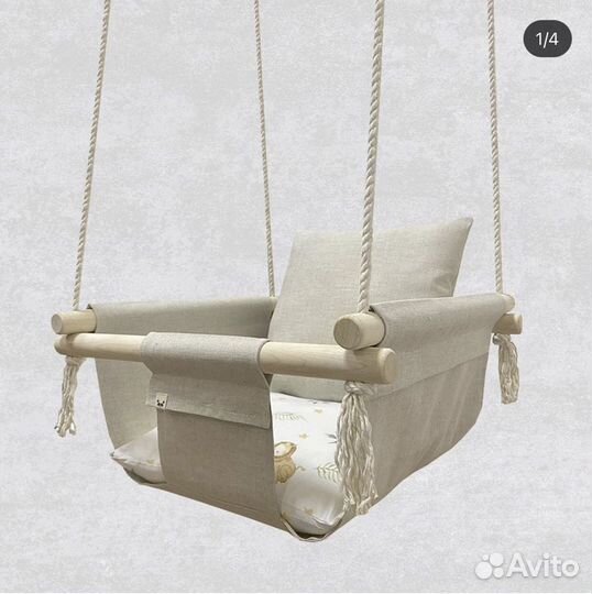 Качели из льна