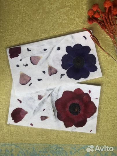 Закладки для книг с сухоцветами