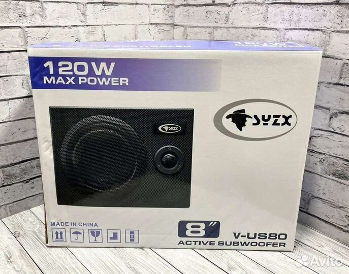 Активный сабвуфер под сиденье Syzx