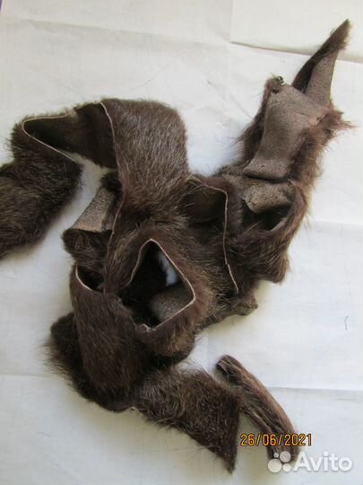 Меховой лоскут разный