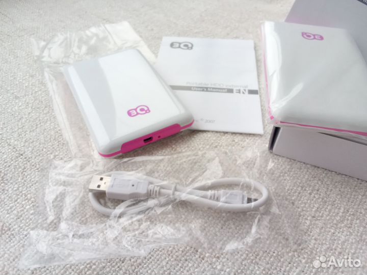 Переносной жёсткий диск HDD 750 Gb