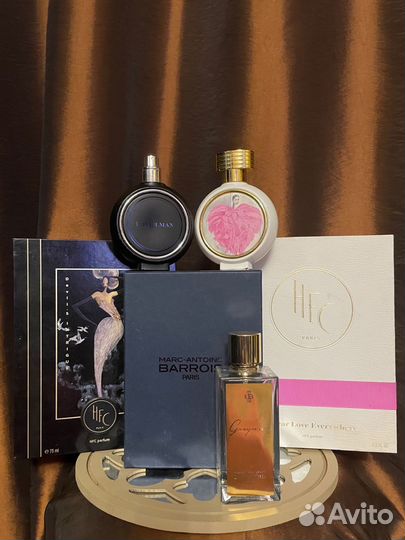 Флаконы крышки коробки от парфюма