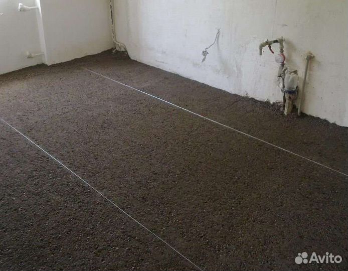 Стяжка пола, механизированная стяжка и наливной