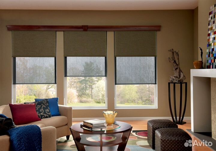 Рулонные шторы по индивидуальным размерам