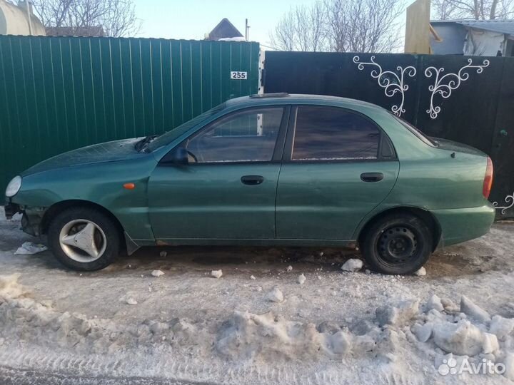Дверь передняя левая chevrolet lanos
