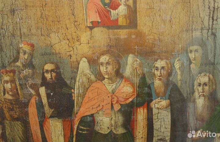 Икона Архангел Михаил с Избранными Святыми