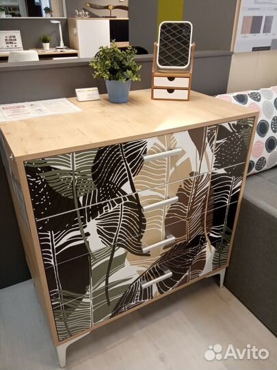 Детский комод с принтом в наличии