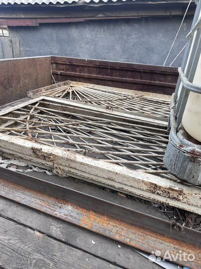 Металлические решетки бу