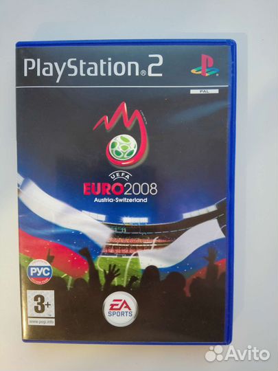 PS2. Uefa Euro2008. Лицензия
