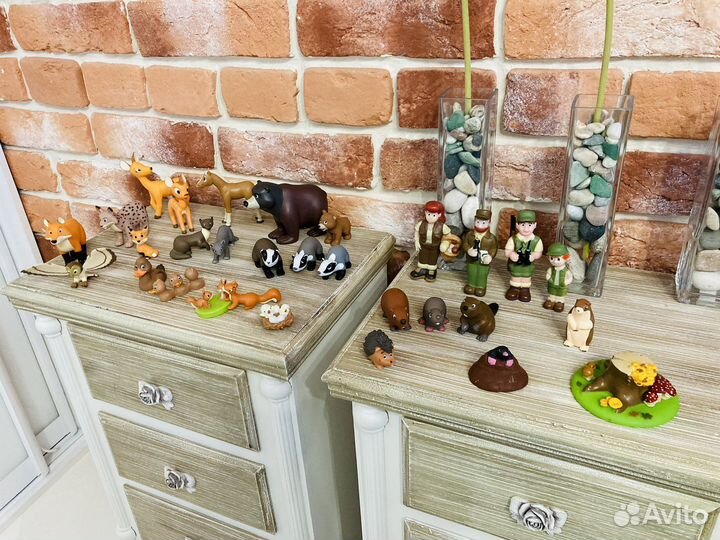 Фигурки животные леса деагостини
