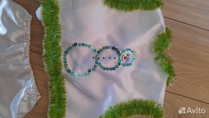 Костюм снеговика ручной работы