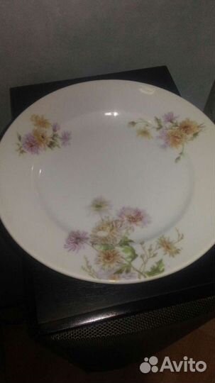 Тарелка 19 век царская Россия антиквариа