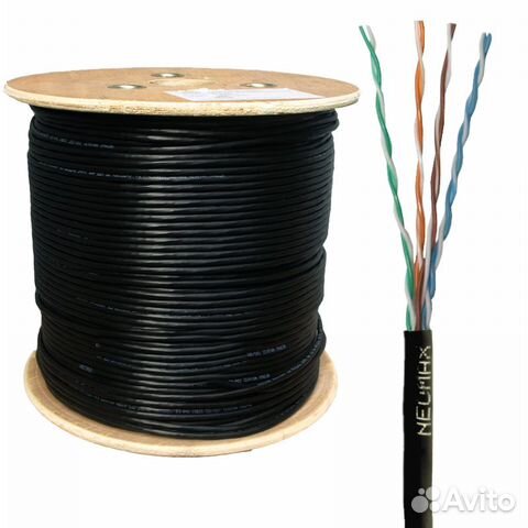 Кабель Витая пара Наружная 8 жил