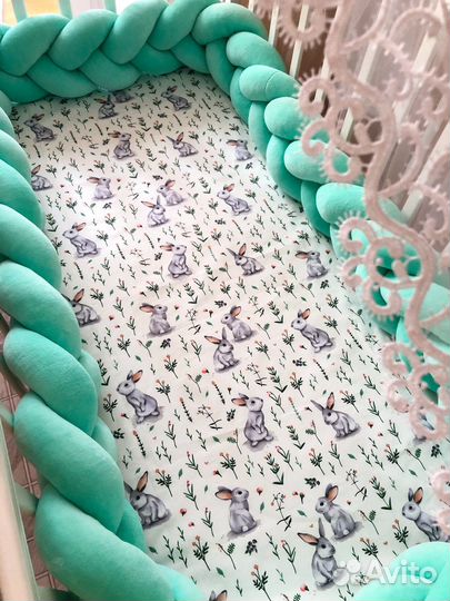 Бортик косичка пошив