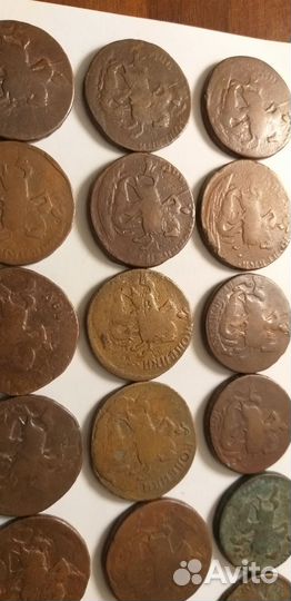 Подборка гуртовых двушек 18 века