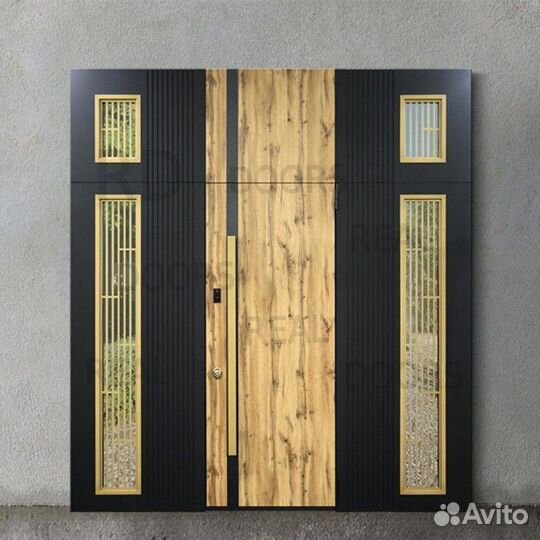 Дизайнерская входная группа с терморазрывом в дом