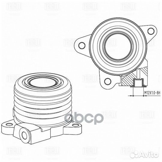 Подшипник выжим. haval H6/hover H6 1.5 12- CT 3