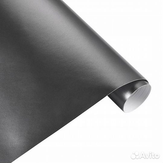 Матовый хром серый пленка