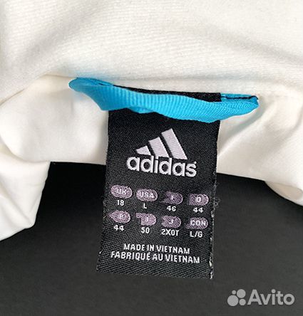 Куртка тонкий пуховик adidas р-р 48 унисекс