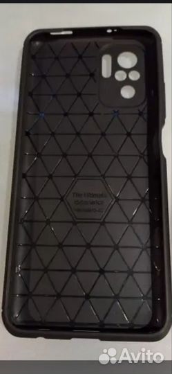 Чехол противоударный на xiaomi redmi note 10 pro