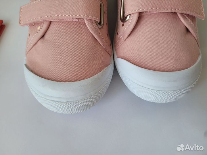 Кеды слипоны для девочки 23 24 новые