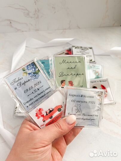 Свадебные магниты