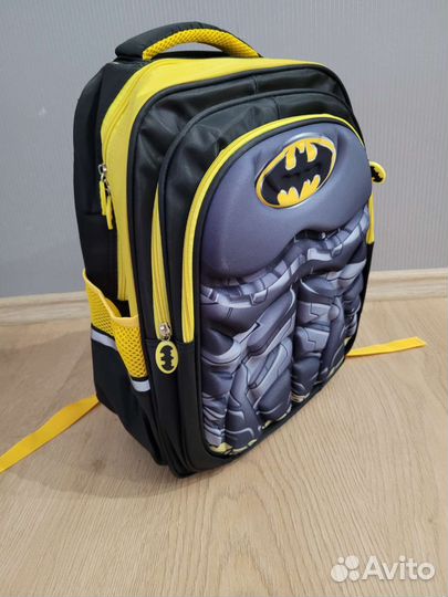 Рюкзак школьный ранец новый бэтмен 3d