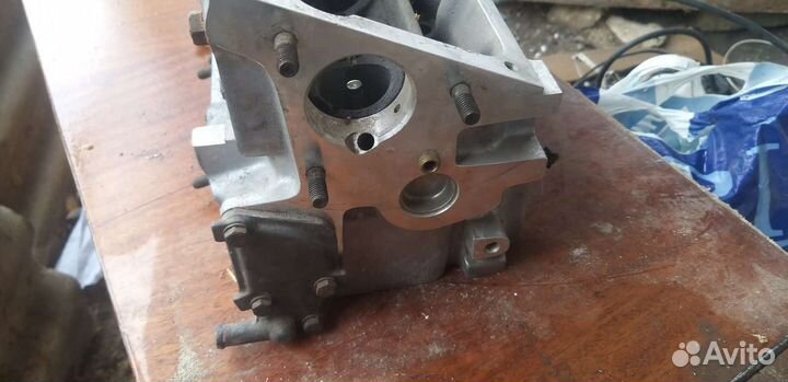 Головка блока двигателя Fiat 1.9л+ новые свечи