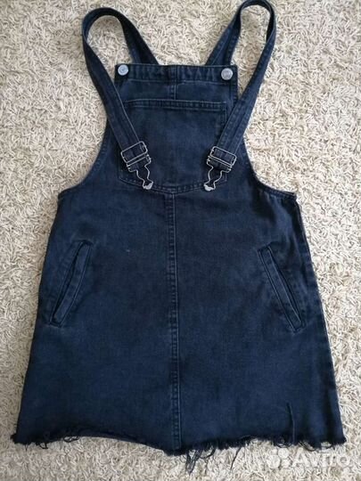 Джинсовый сарафан pull&bear