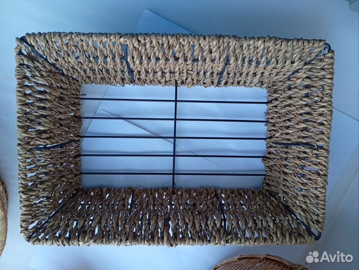 Корзина плетеная