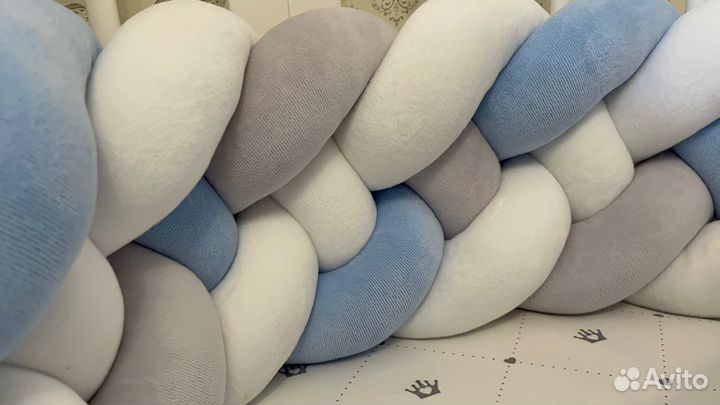 Бортик косичка