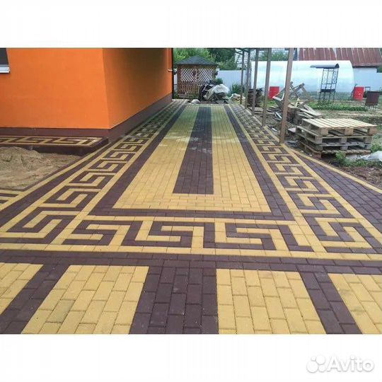 Укладка тротуарной плитки благоустройства